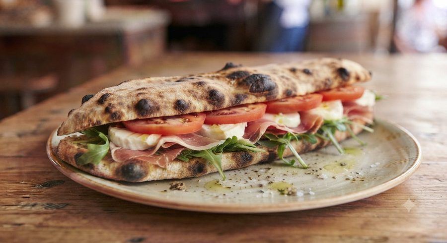 Panino di pizza